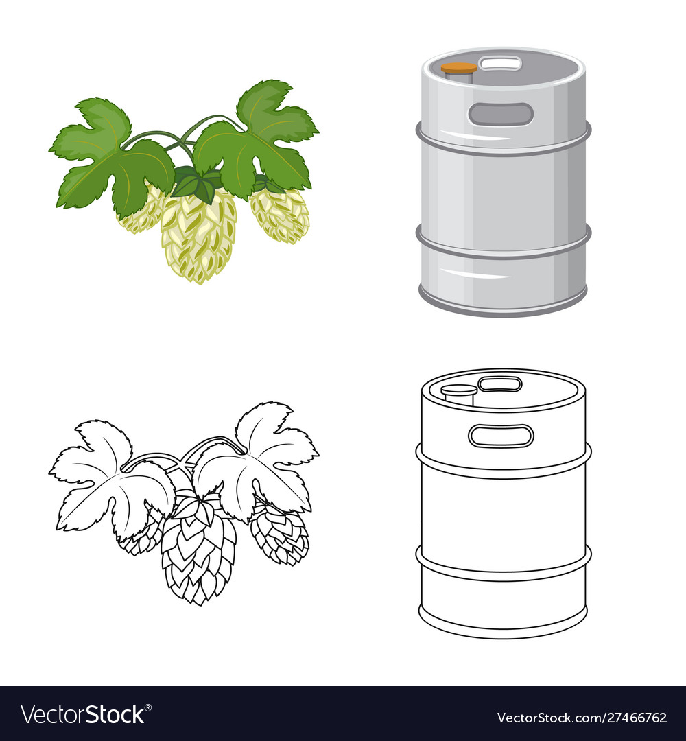 Design pub and bar icon set