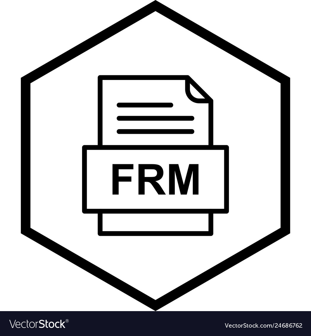 Frm file document icon
