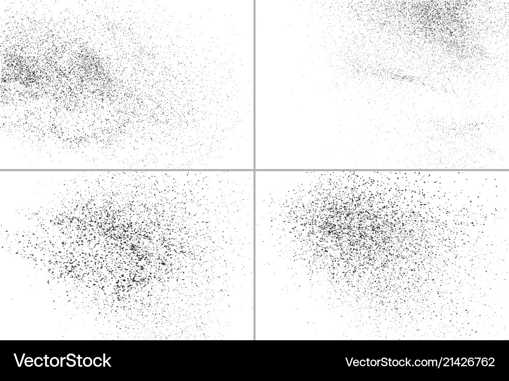 Set grunge texture Royalty Free Vector Image - VectorStock