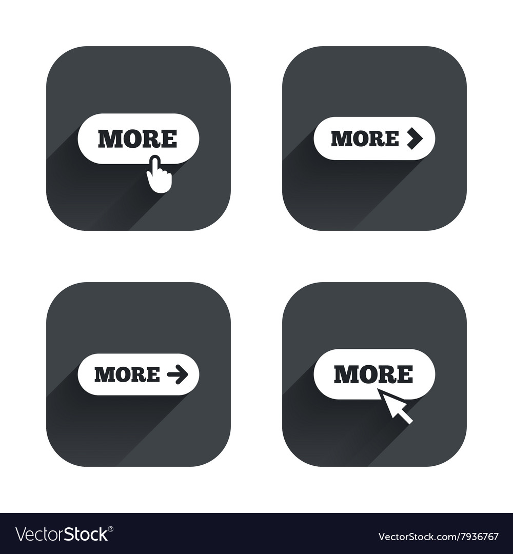 Mehr mit Cursor Pointer Symbol Details Symbole