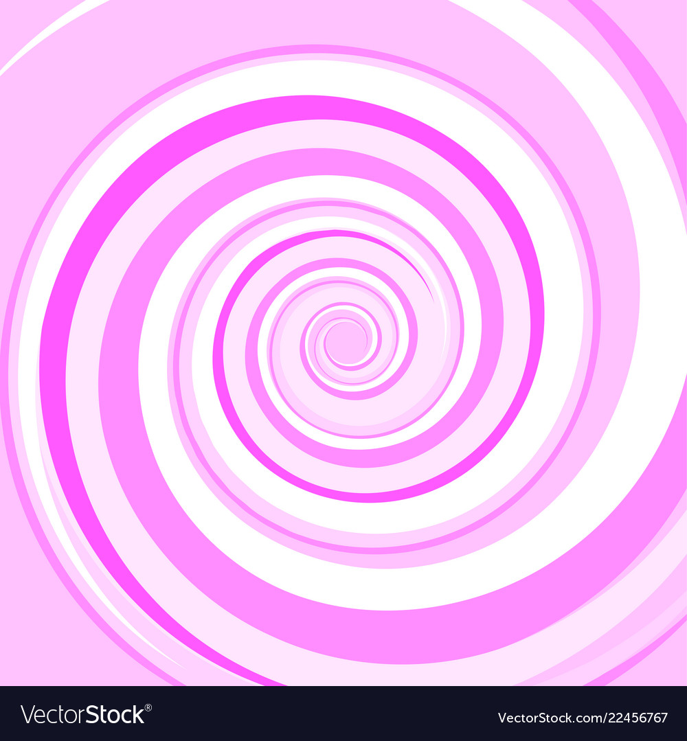 Pink Colored Twirl Spiral Abstract Background Vector Image