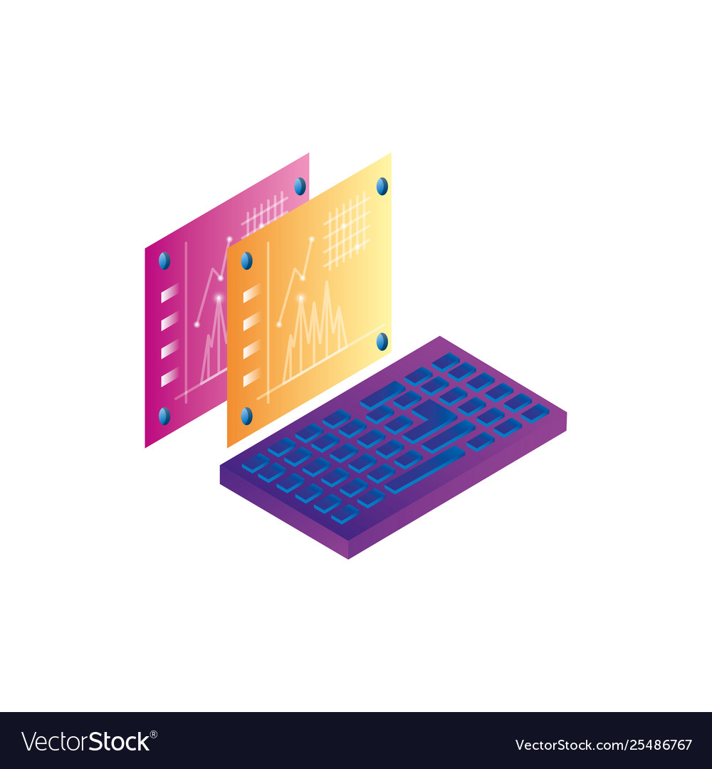 Webpages templates with statistics and keyboard