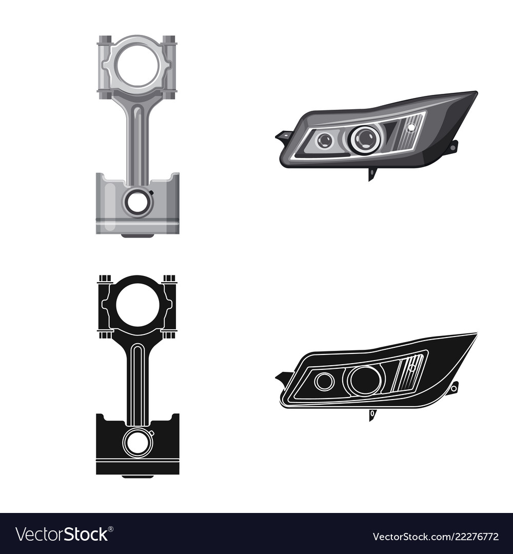 Auto and part symbol