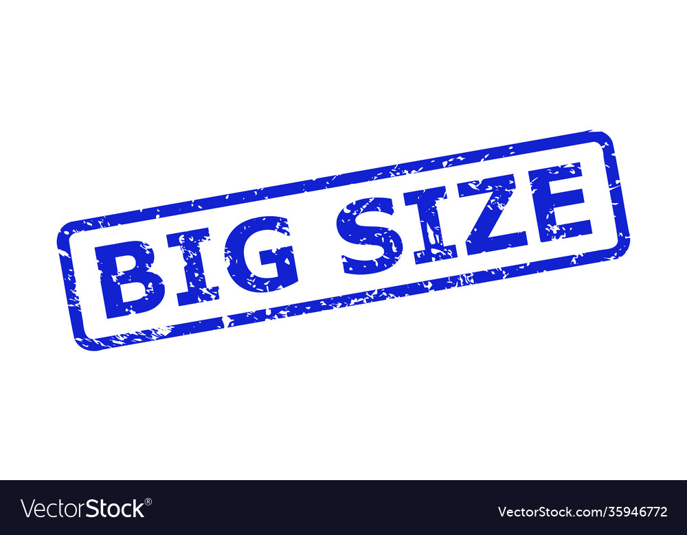 Big size seal with unclean surface and rounded