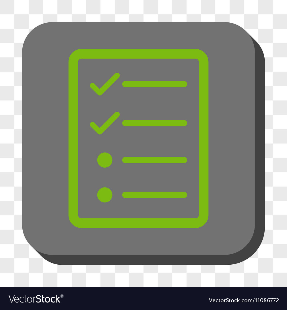 Checklist page rounded square button