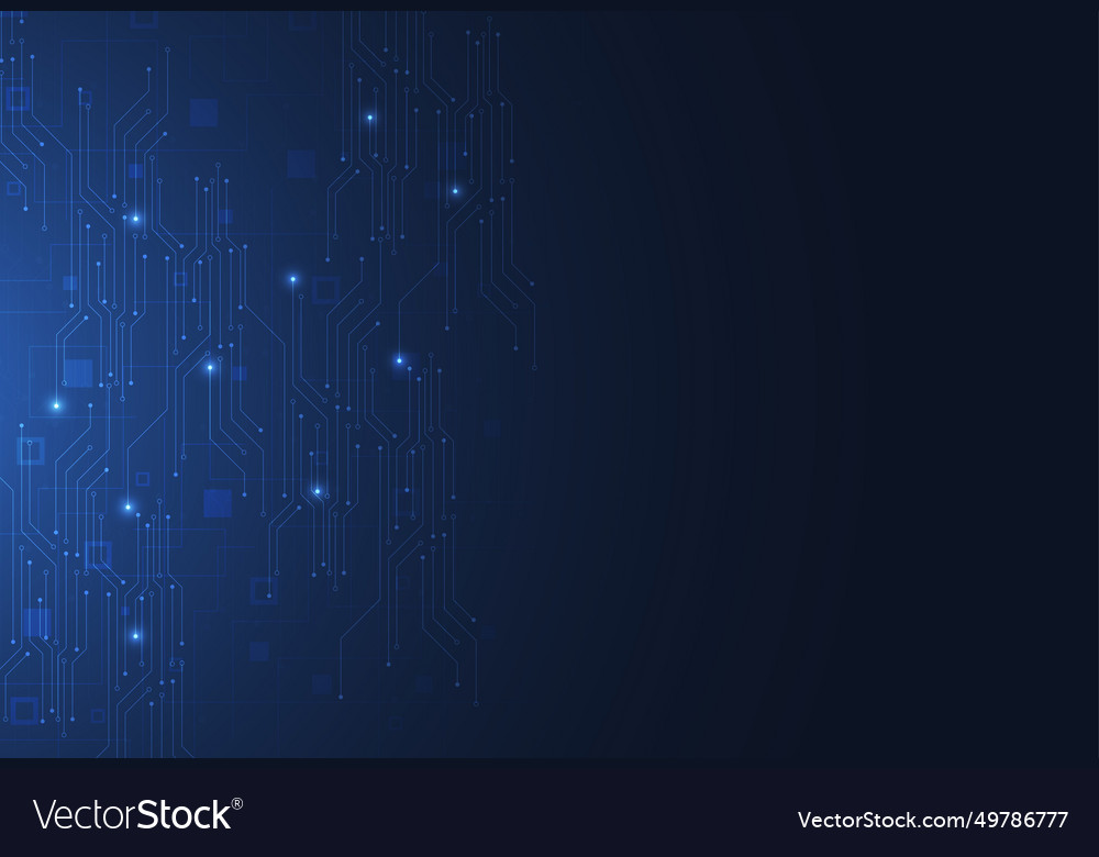 Abstract digital background with technology vector image Abstract digital background with technology