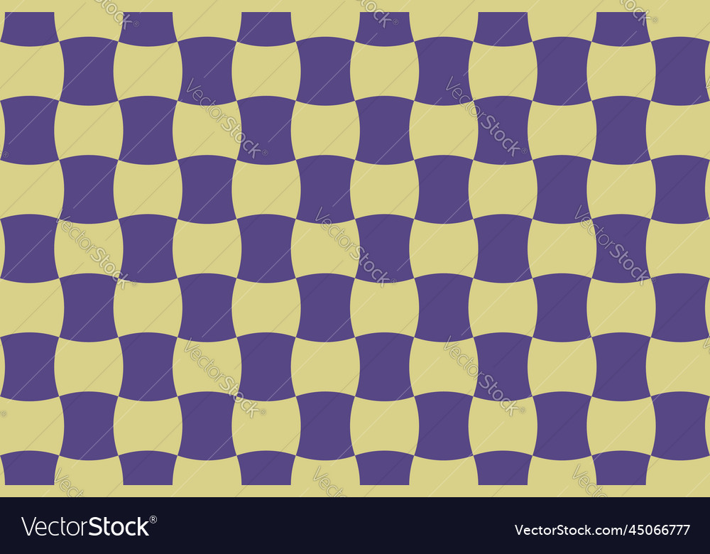 Checkerboard pattern whit floating chapes in flat vector image Checkerboard pattern whit floating chapes in flat