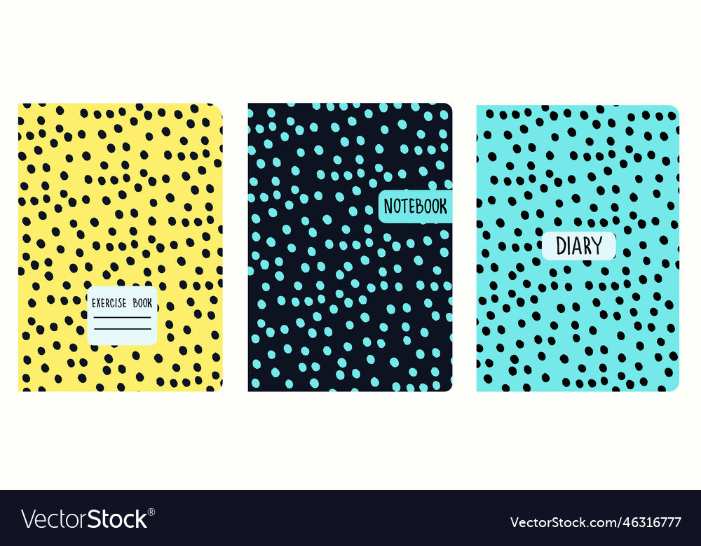 Cover page templates based on seamless patterns vector image Cover page templates based on seamless patterns