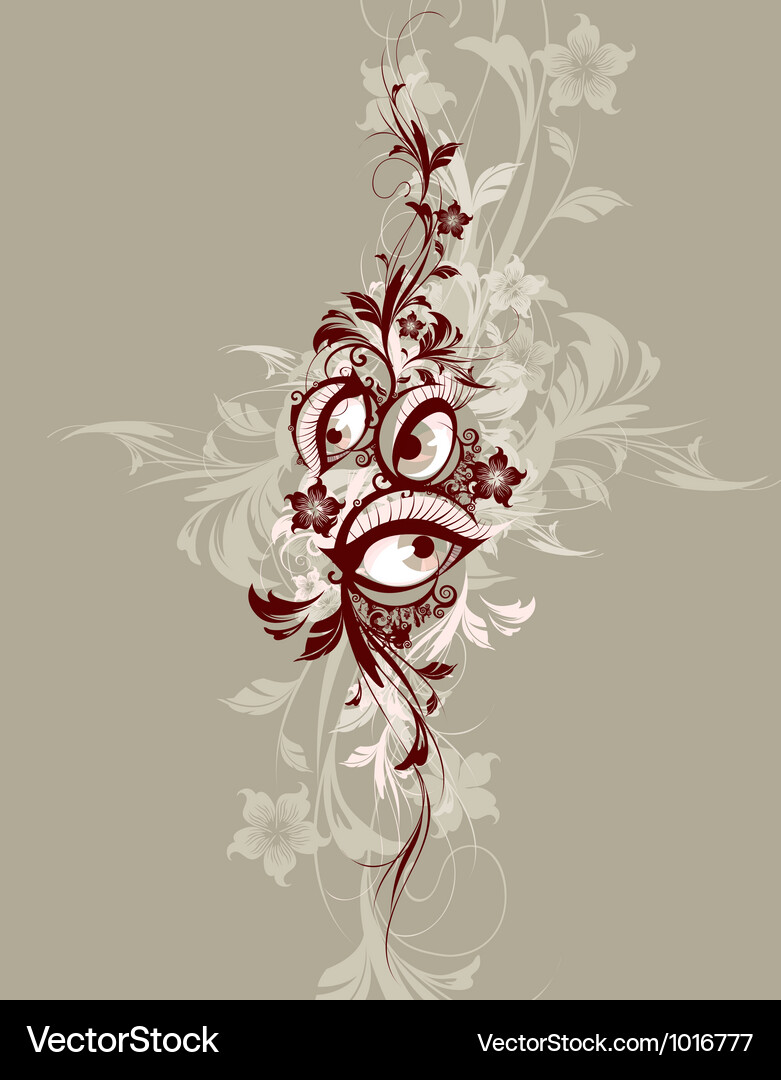 Floral Royalty Free Vector Image - VectorStock