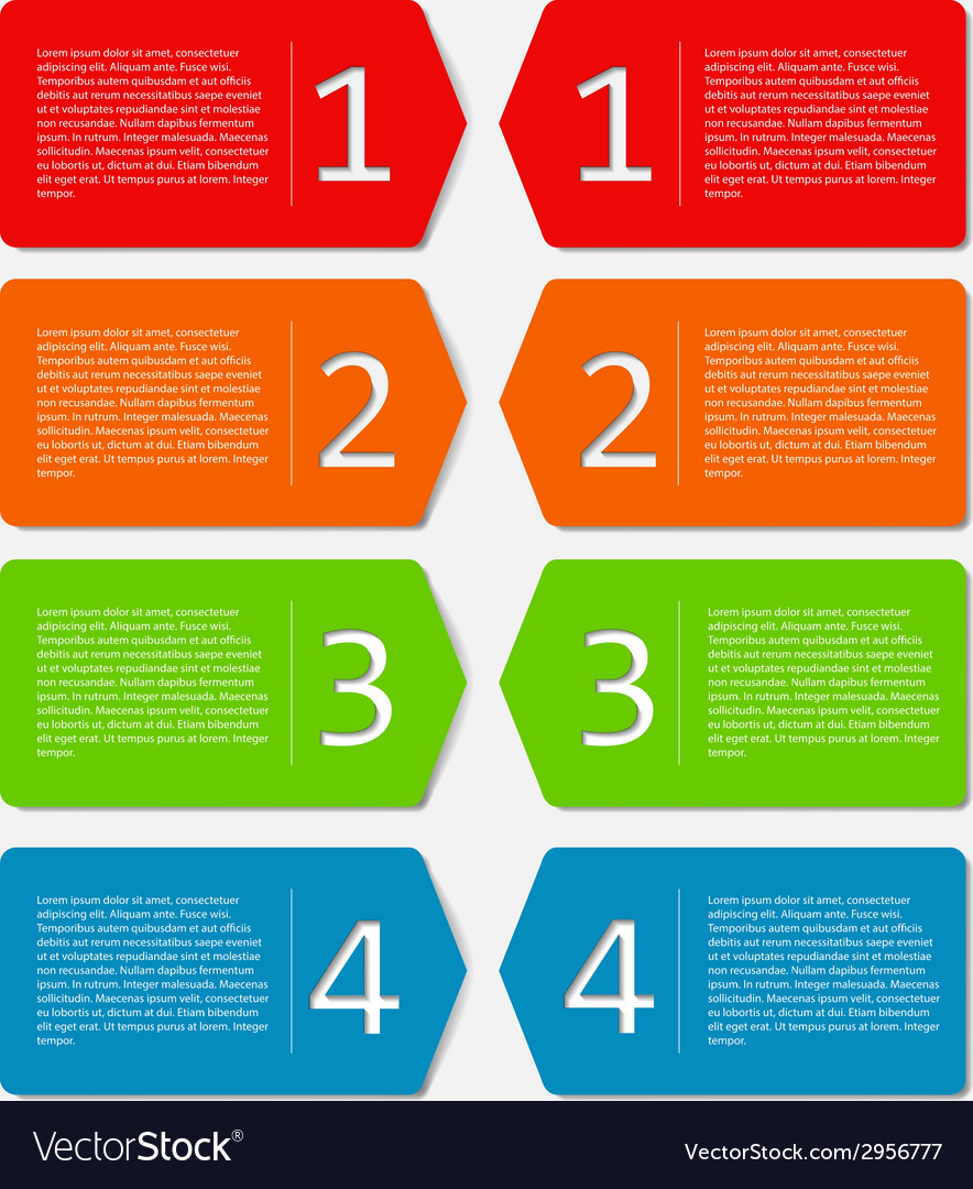 Infographic roctangles