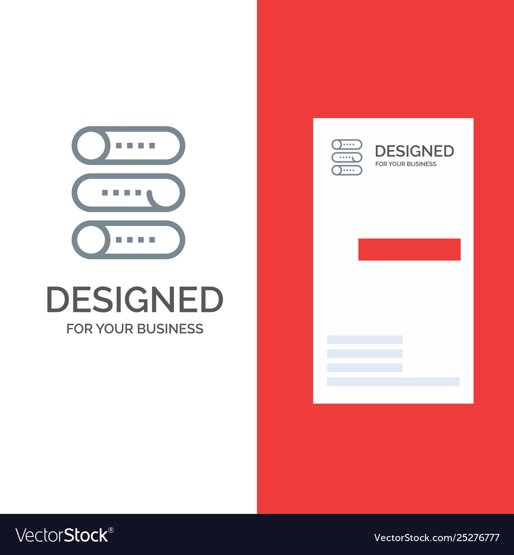 Setting device switch on off grey logo design vector image Setting device switch on off grey logo design