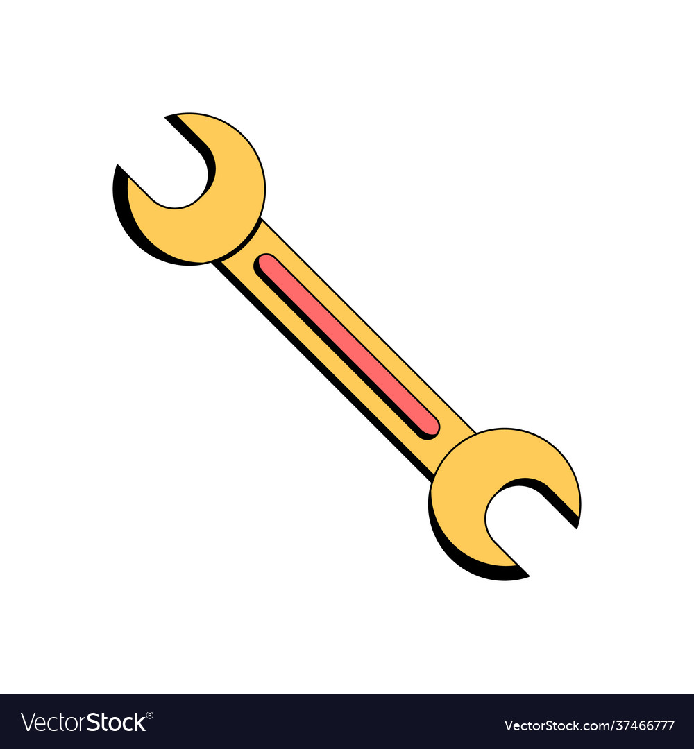 Wrench spanner flat style