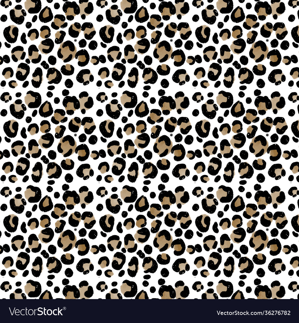 Abstract background with watercolour animal print Vector Image Abstract background with watercolour animal print Vector Image