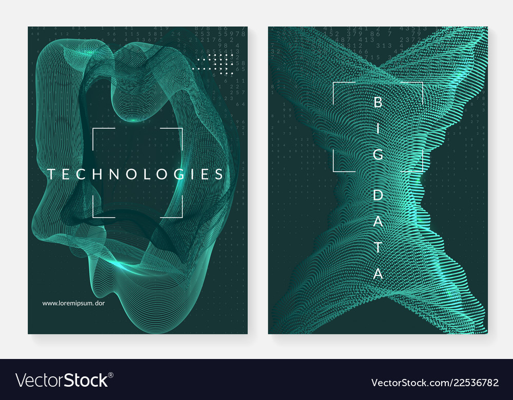 Big data background technology for visualization vector image Big data background technology for visualization