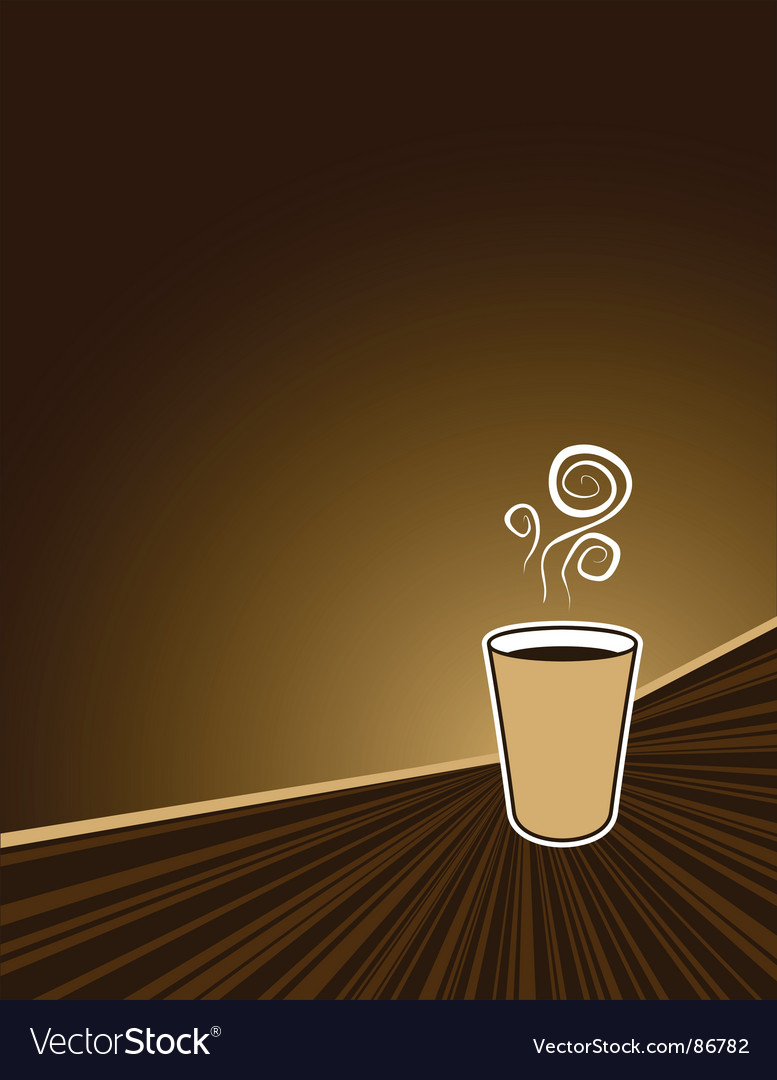 Coffee rush background