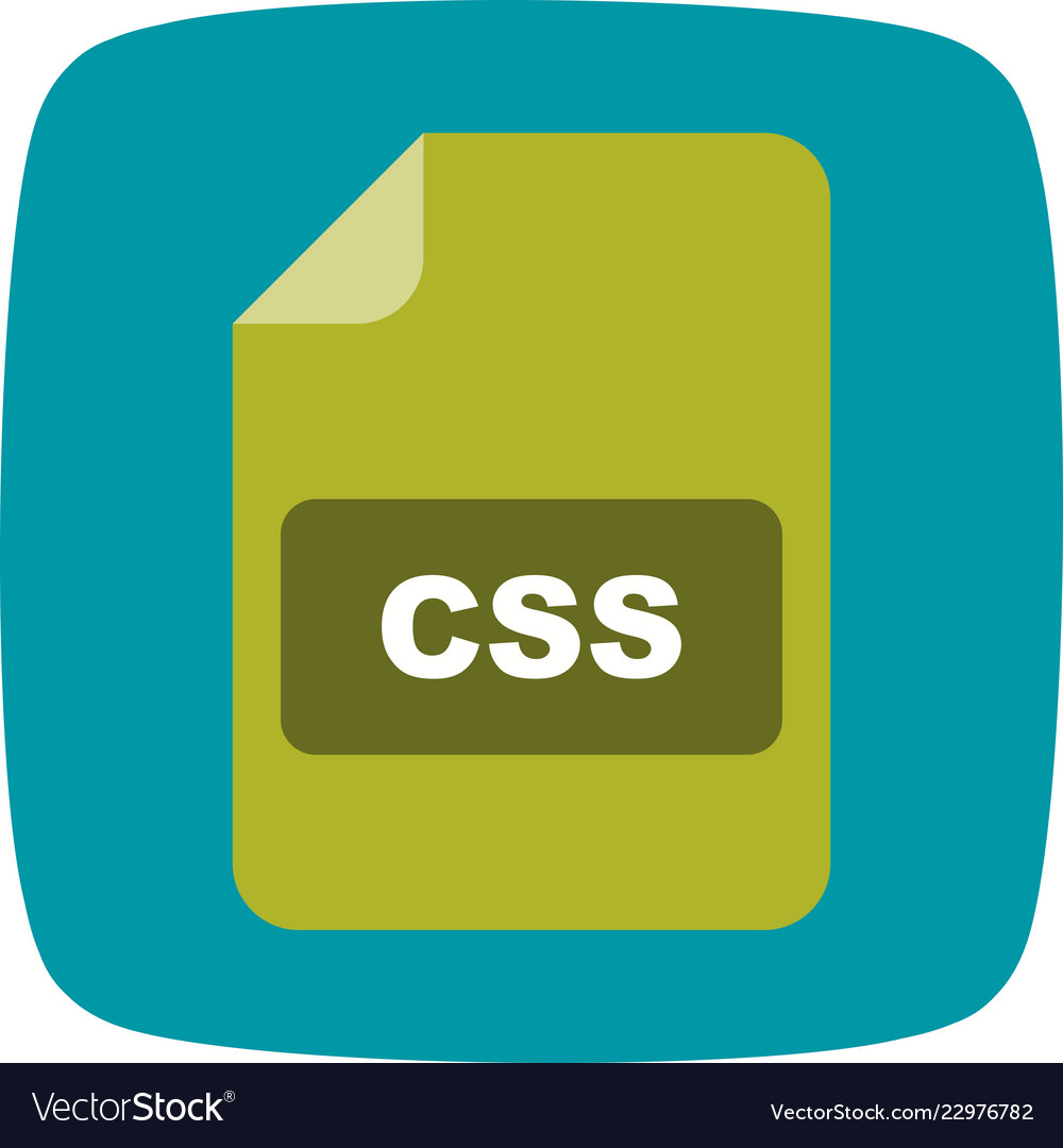 Css icon Royalty Free Vector Image - VectorStock