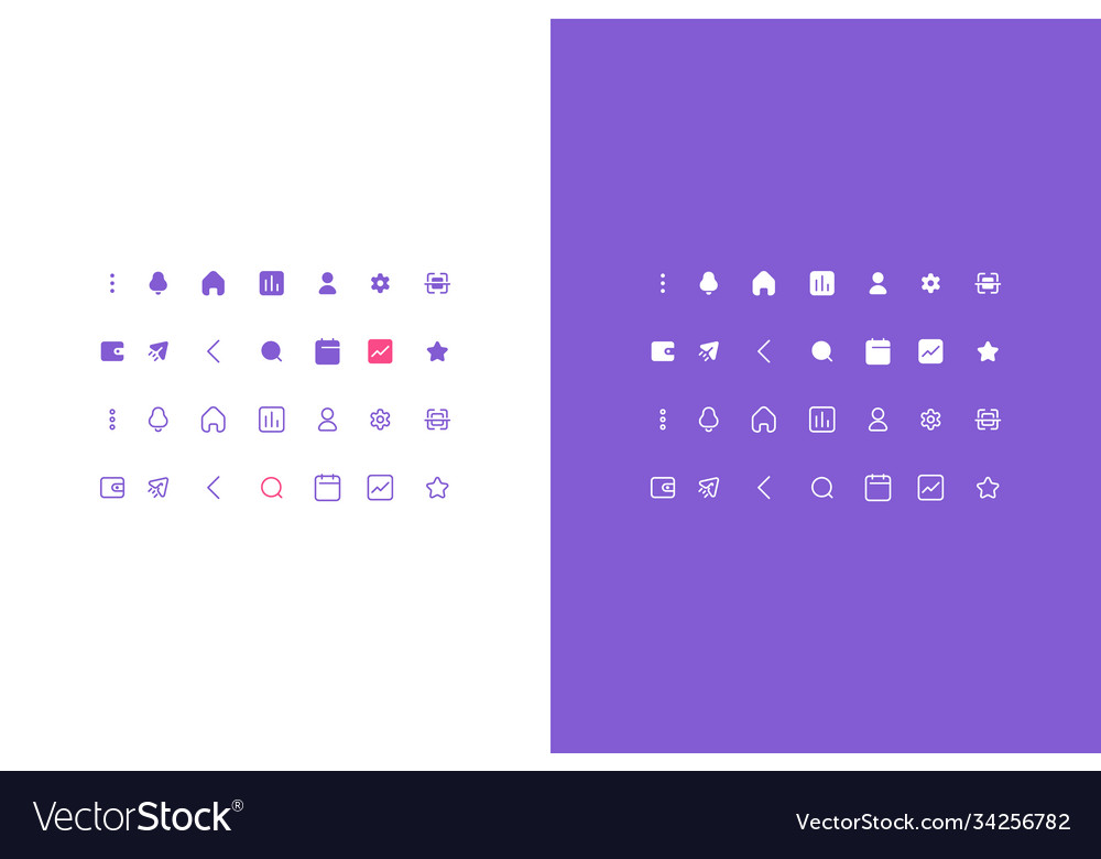 Finance icons and money management Royalty Free Vector Image