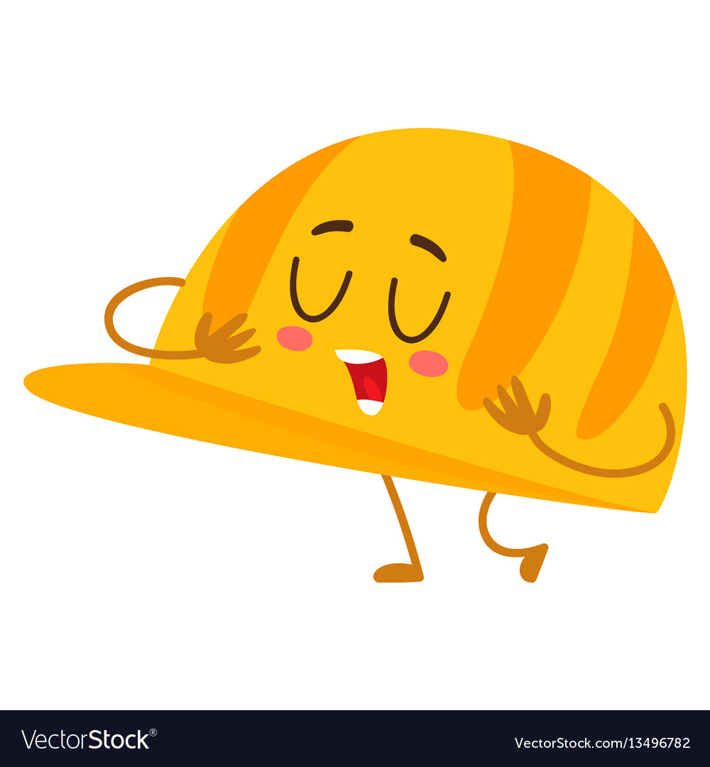 funny builder hard hat