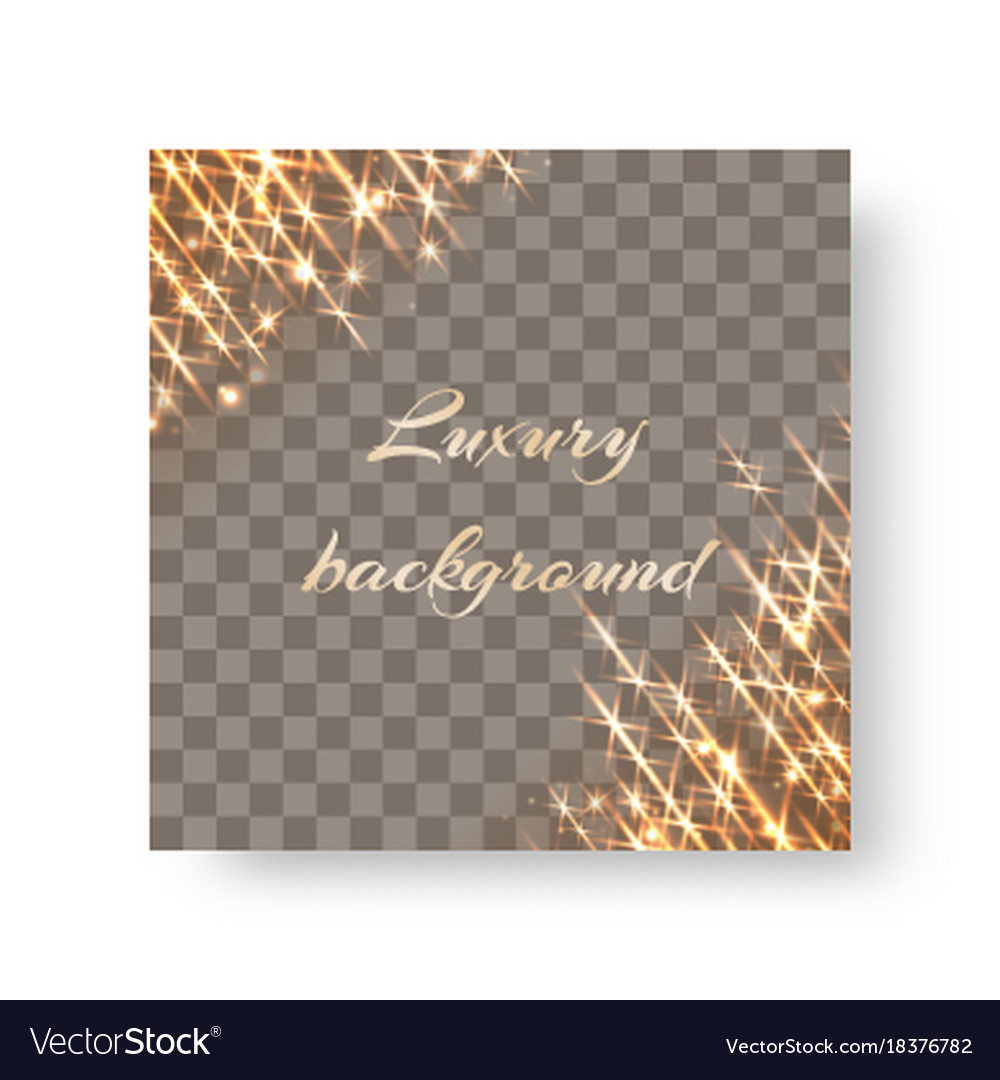 Golden Shine Particle Background