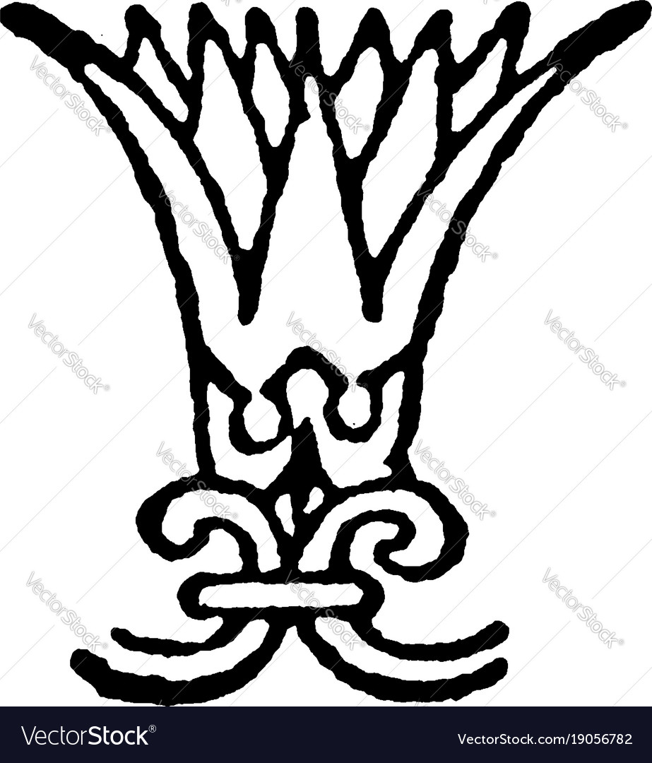 Lotus design used in both circular and profile