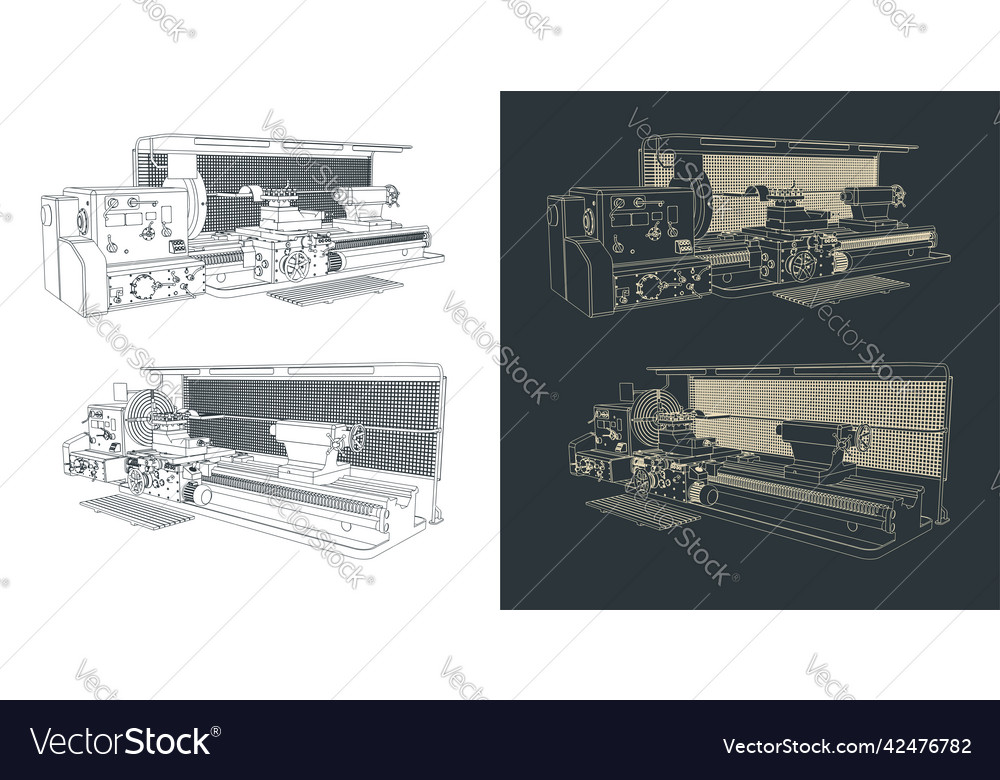 Milling Machine Royalty Free Vector Image - Vectorstock