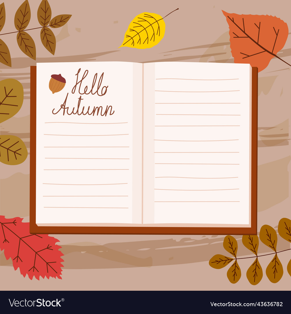 Open daily diary notepad list schedule goals