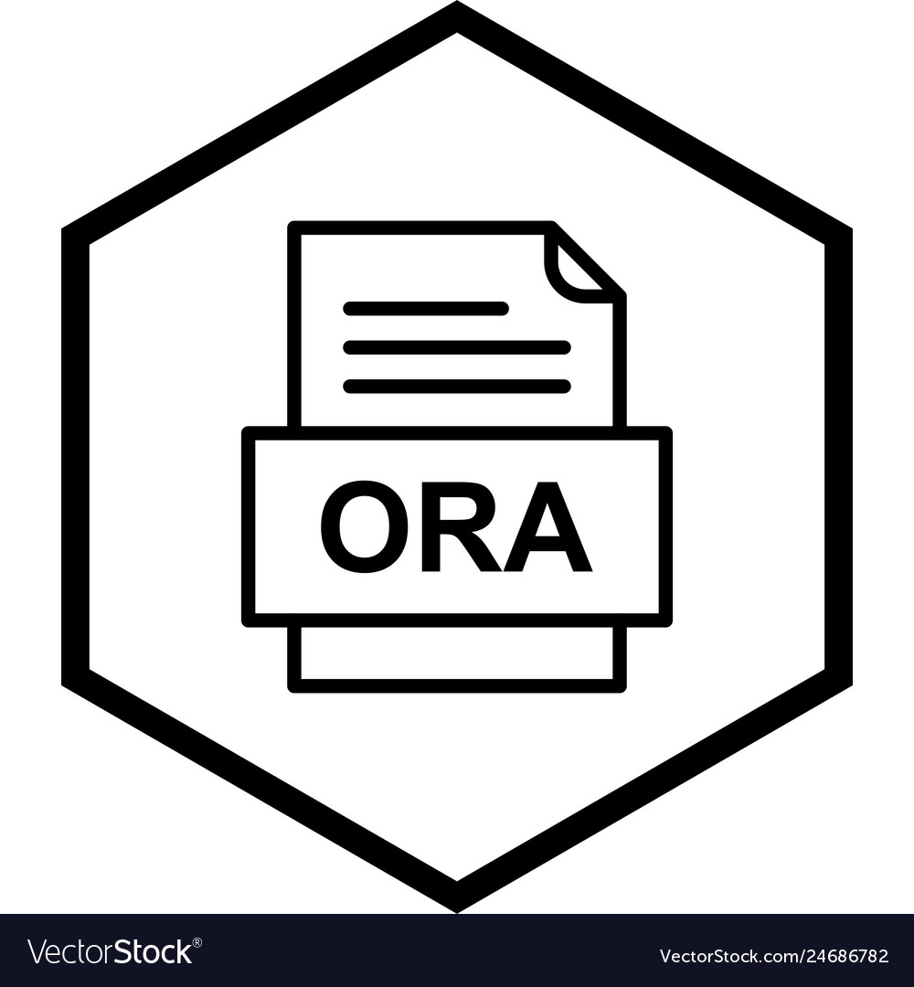 Ora file document icon