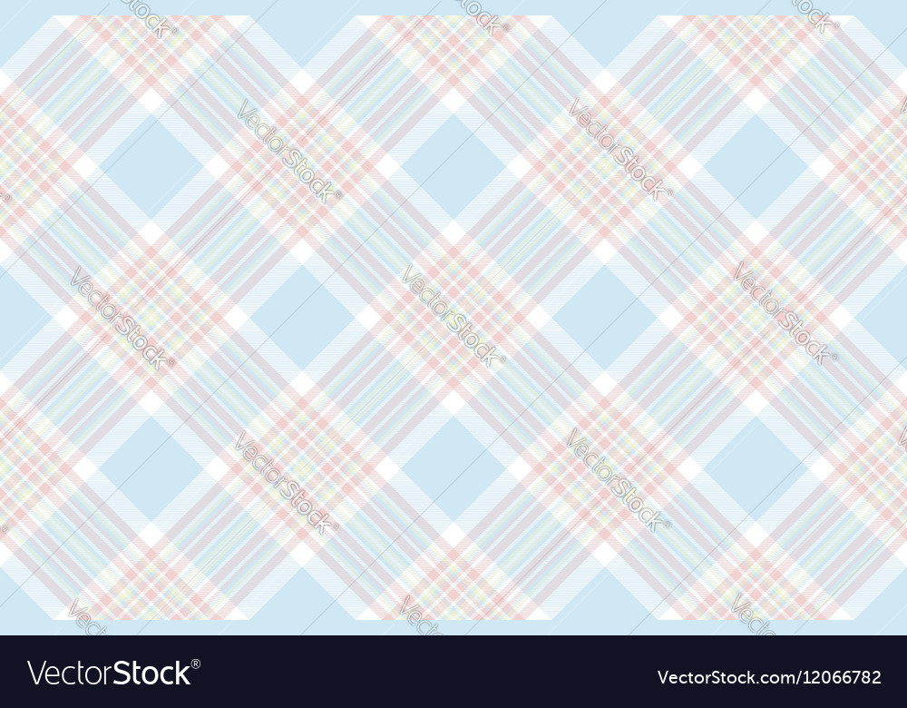 Pastel Check Pattern Seamless Fabric Background
