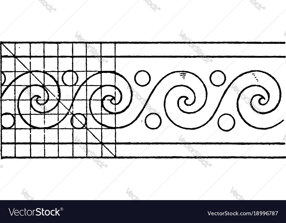 Evolute spiral paintings a rectangular pattern