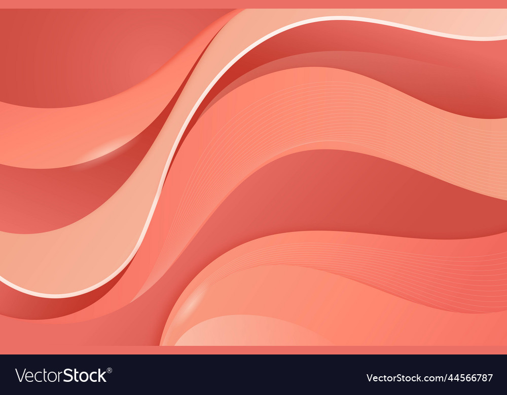 Paper style smooth background design vector image Paper style smooth background design