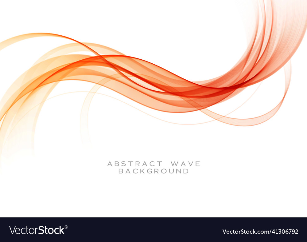 Abstract colored flow of wavy lines design