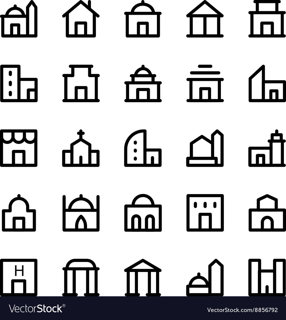 Building icons 1
