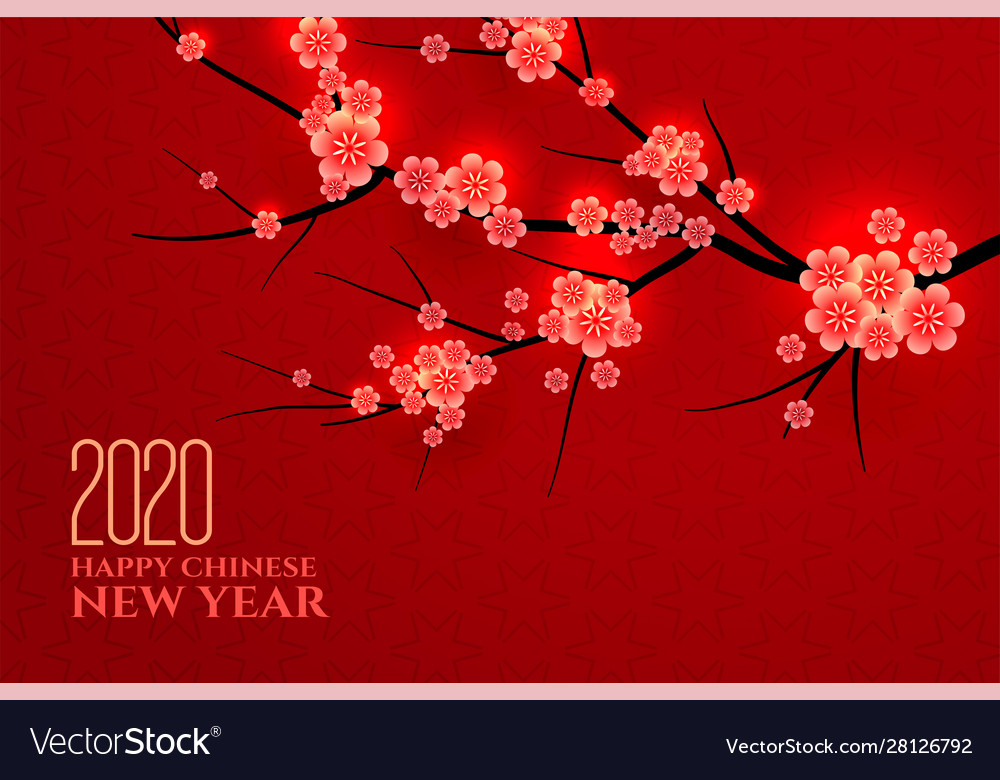 Chinese New Year Plum Blossom