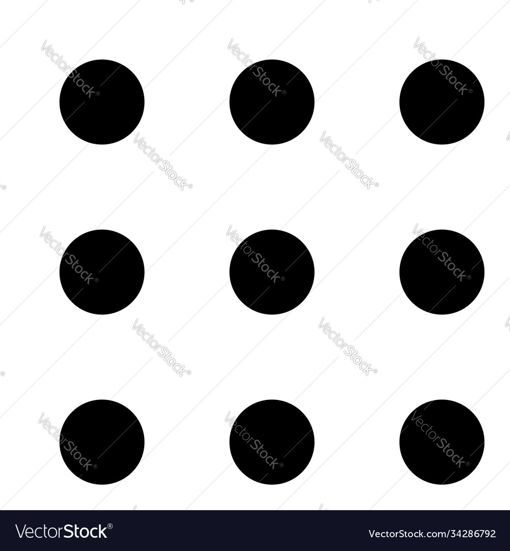 Repeatable halftone dots dotted polkadots pattern Vector Image Repeatable halftone dots dotted polkadots pattern
