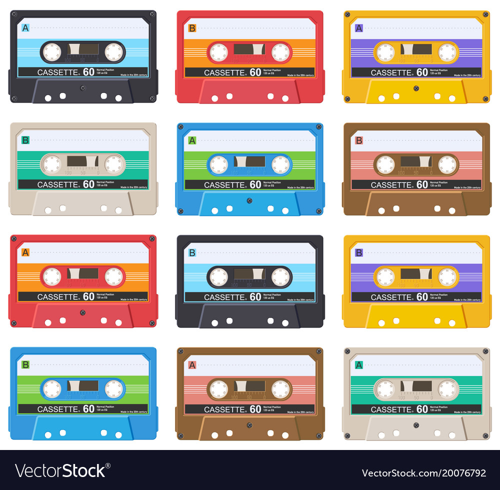 Retro Cassette Pattern
