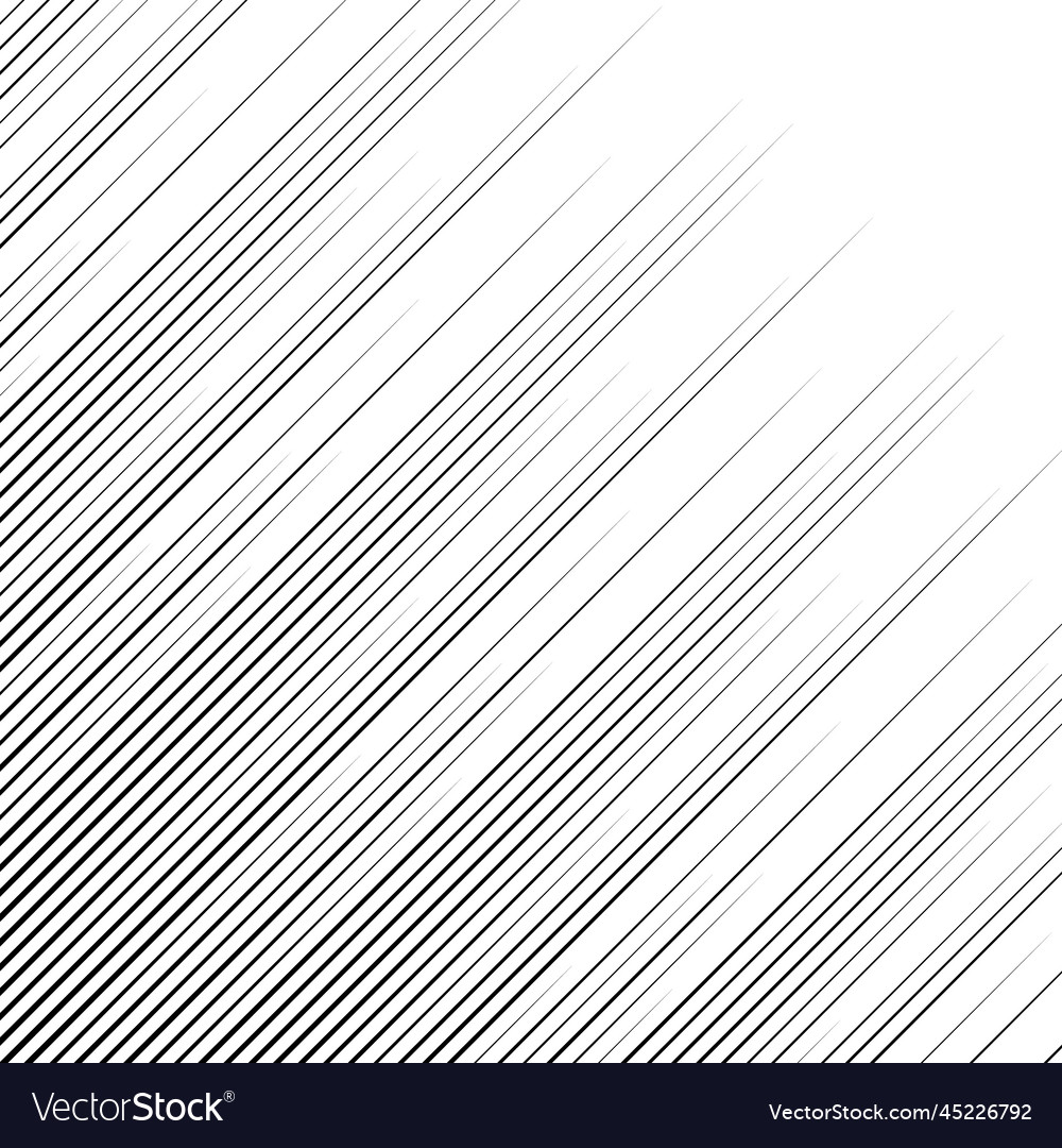 Speed line effect Royalty Free Vector Image - VectorStock