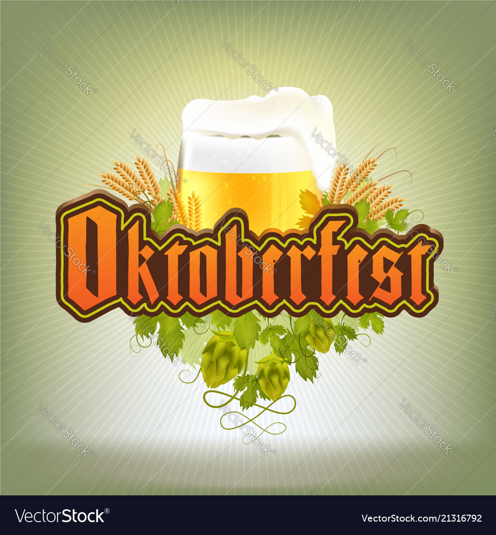 Stock raster oktoberfest beer