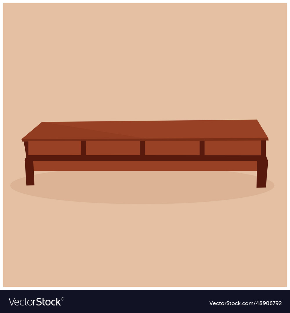 Wooden table Royalty Free Vector Image - VectorStock