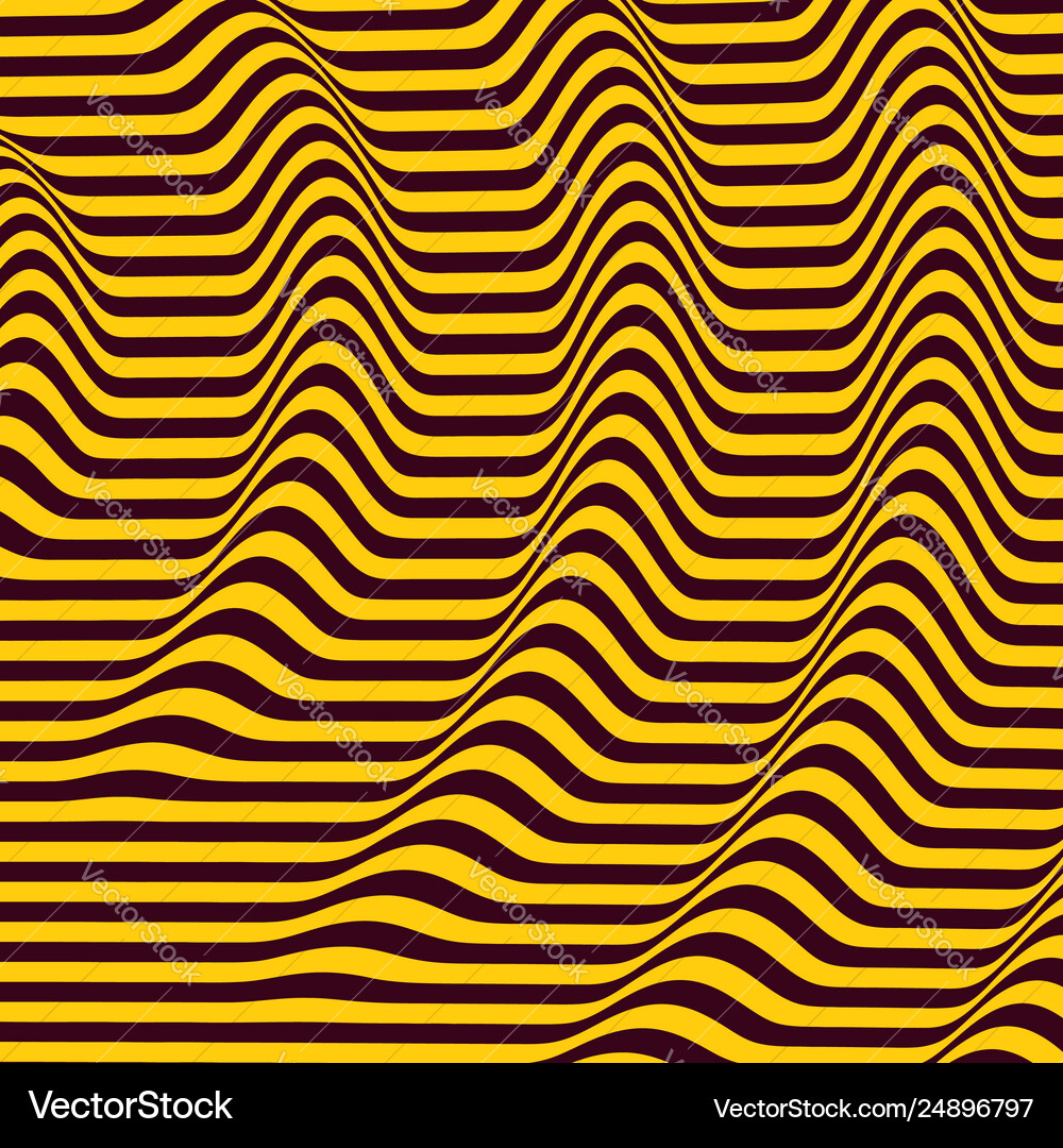 3d wavy background dynamic effect pattern Vector Image