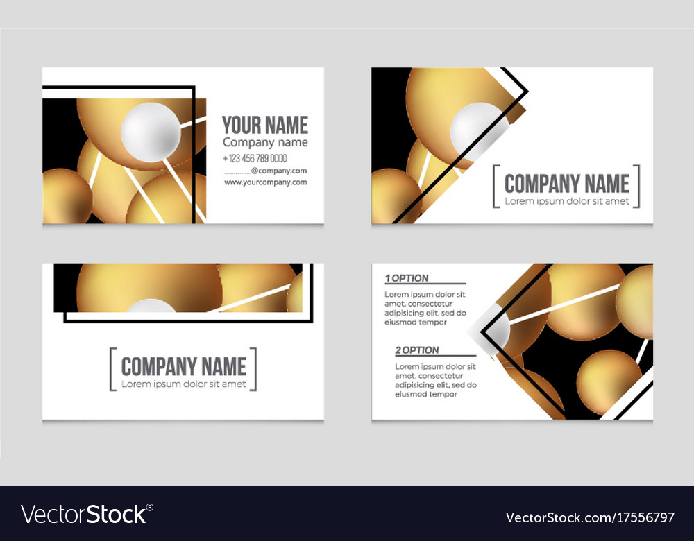 Abstract layout background set for art