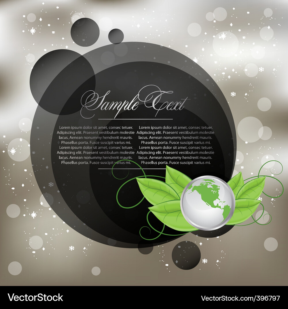 Background with earth globes Royalty Free Vector Image