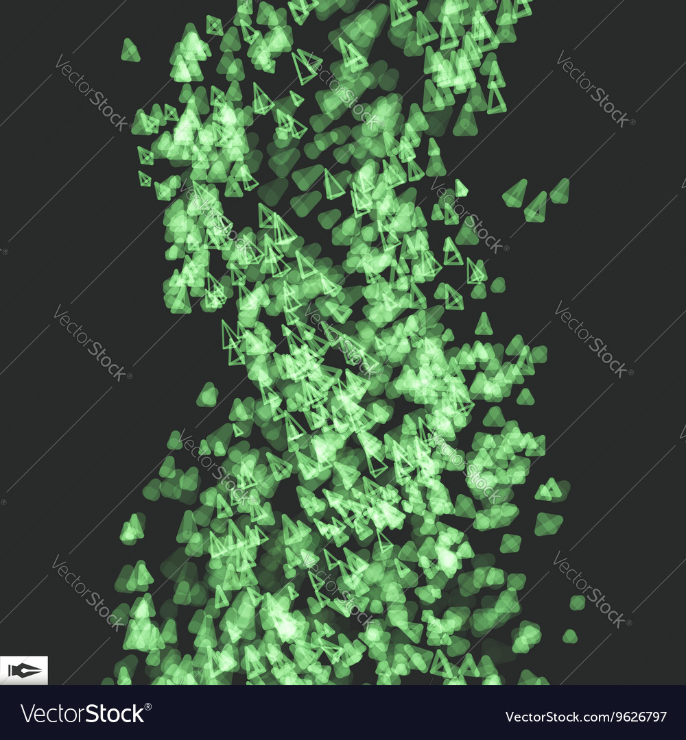 Dynamic Particle Flow Background