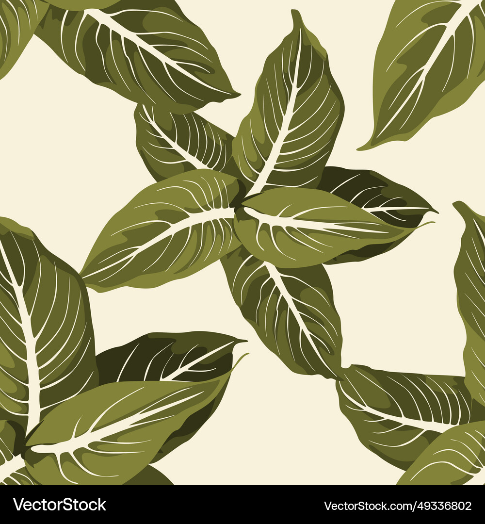 Beach seamless pattern Royalty Free Vector Image