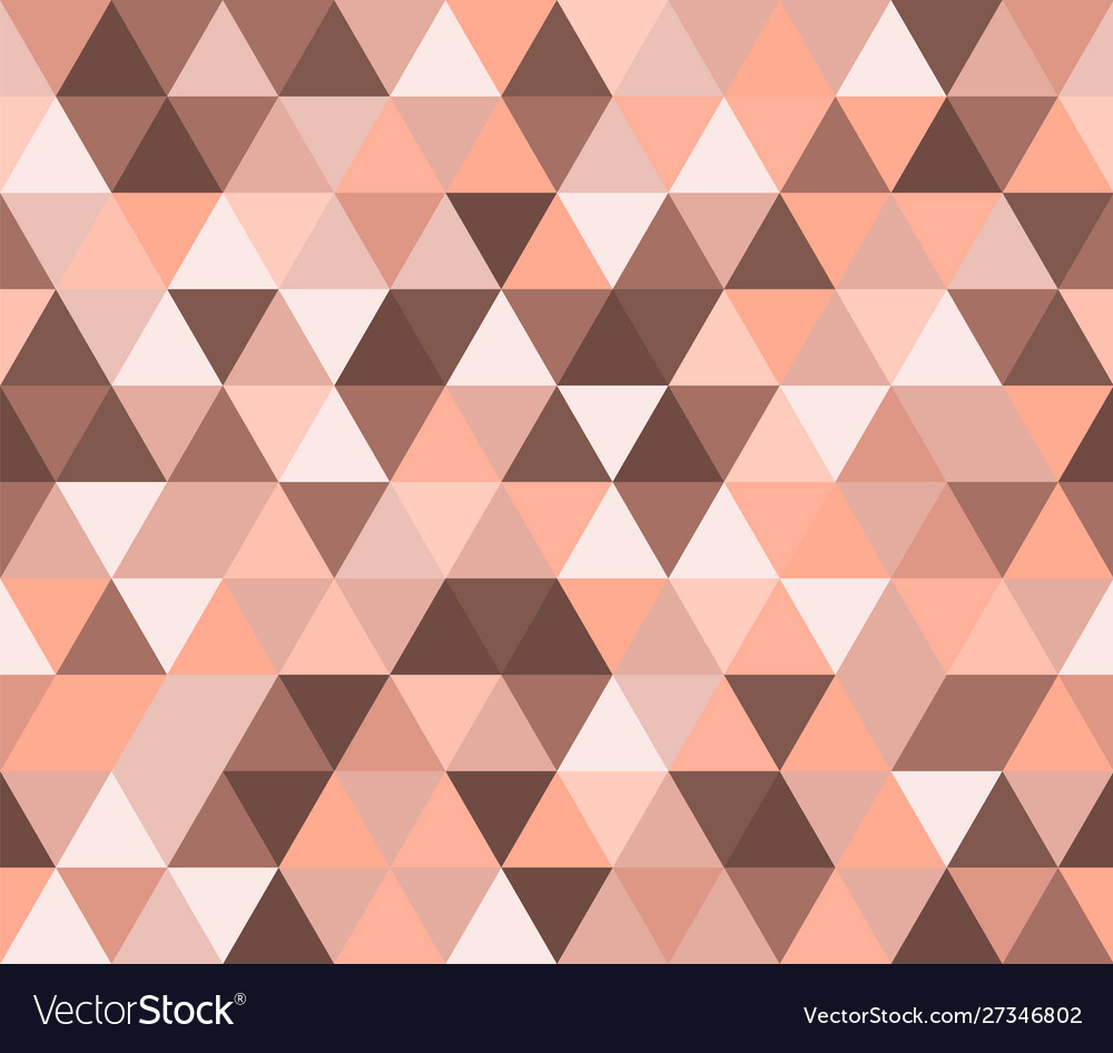 Beige triangular seamless pattern geometric vector image Beige triangular seamless pattern geometric