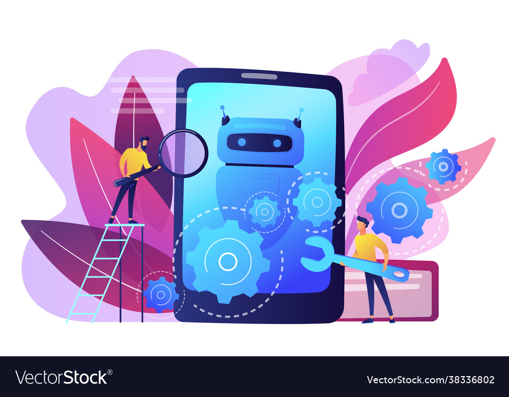 Chatbot app development concept