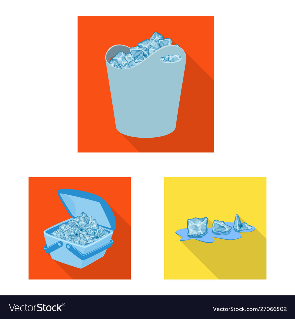 Design texture and frozen symbol