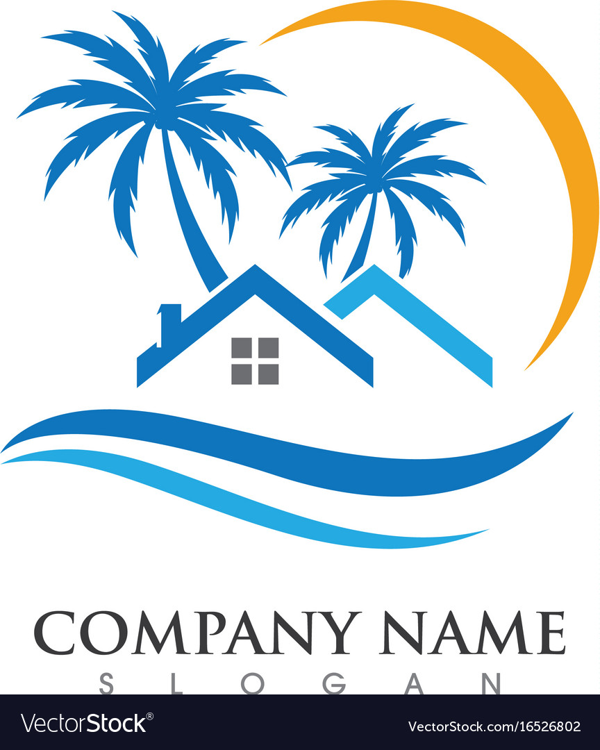 Immobilien und Konstruktion Logo Design