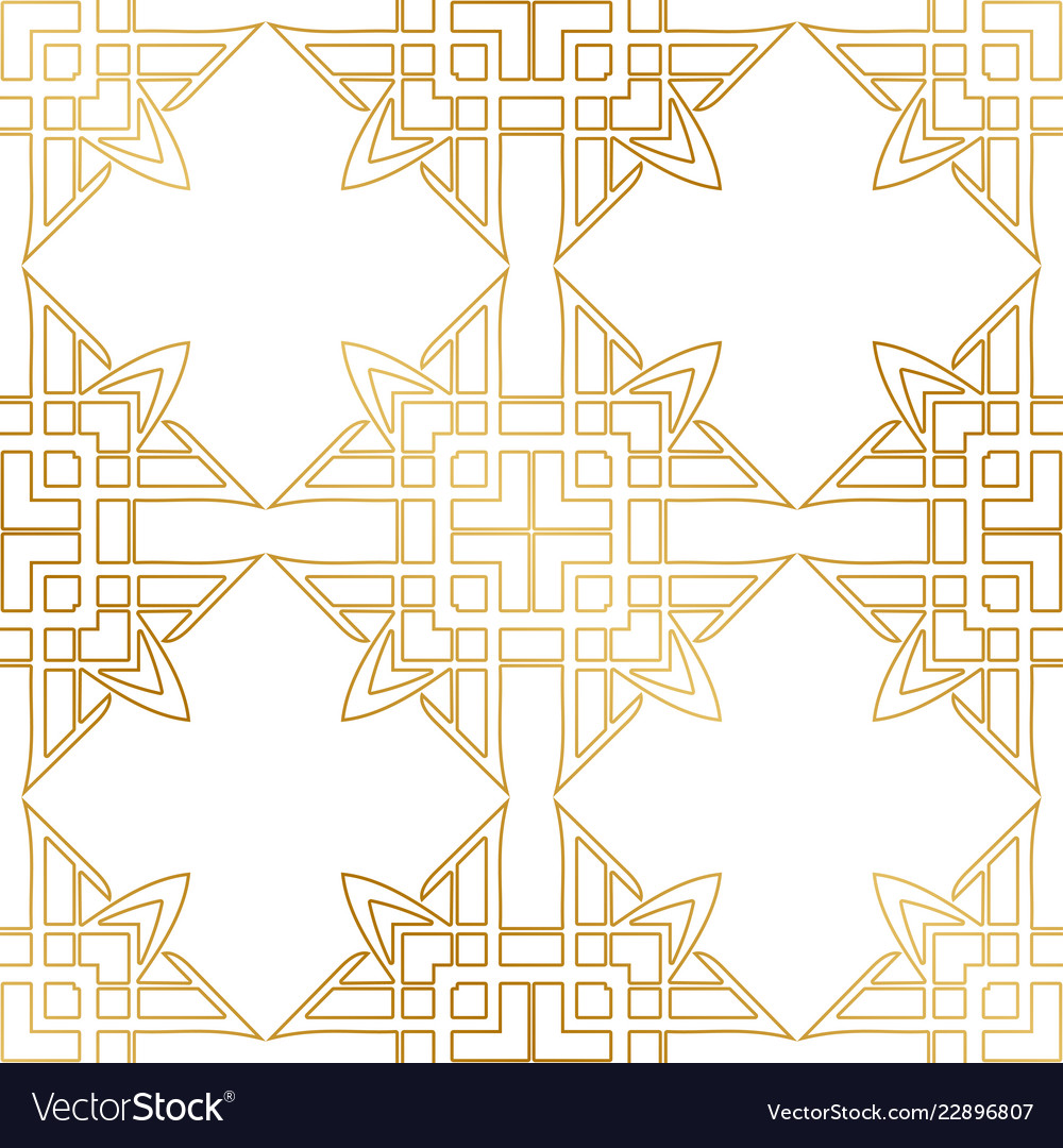 Art deco seamless pattern