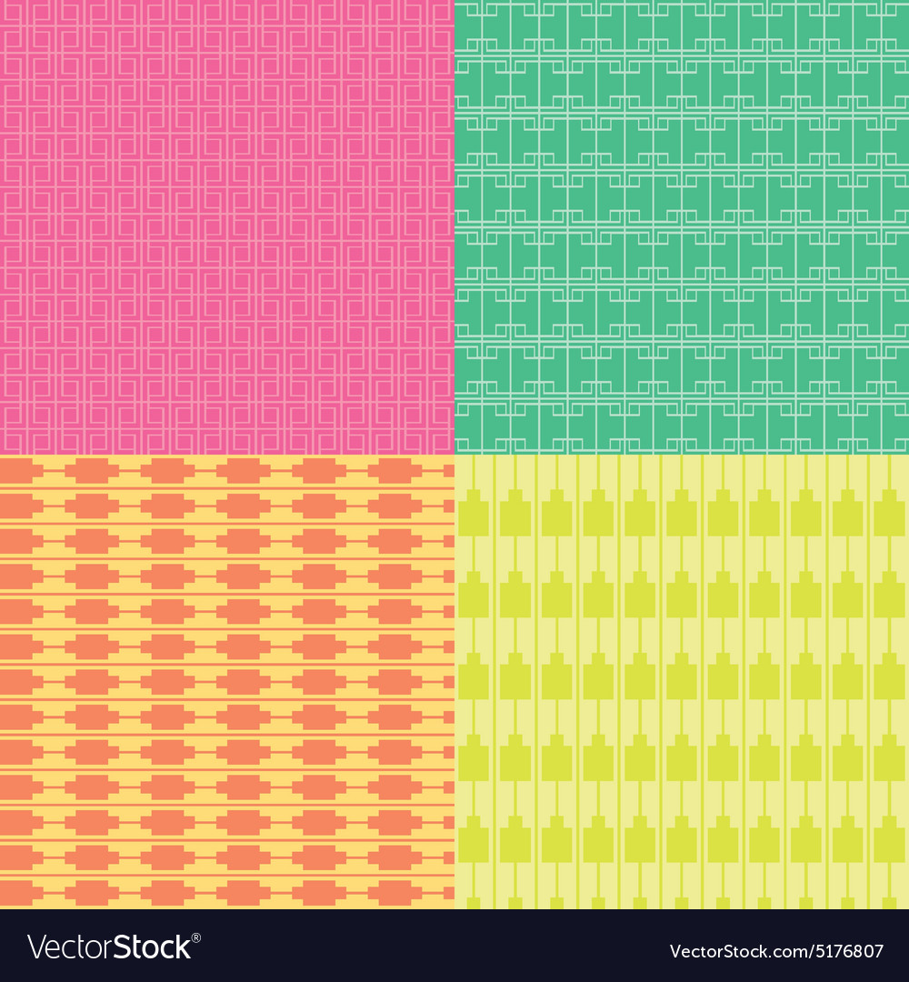 Colorful square pattern