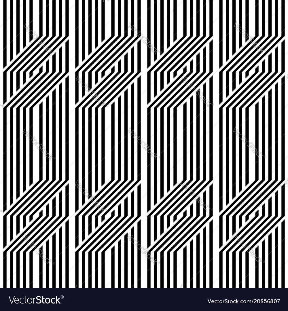 Design seamless monochrome zigzag pattern